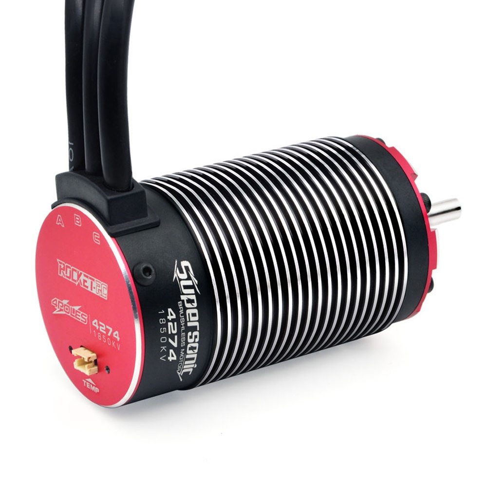 WLTOYS 1 Động Cơ Không Chổi Than supersonic 4268 / 4274 4 Cánh Chống Thấm Nước Cho Xe 1 / 8 1 / 7 rc Hp