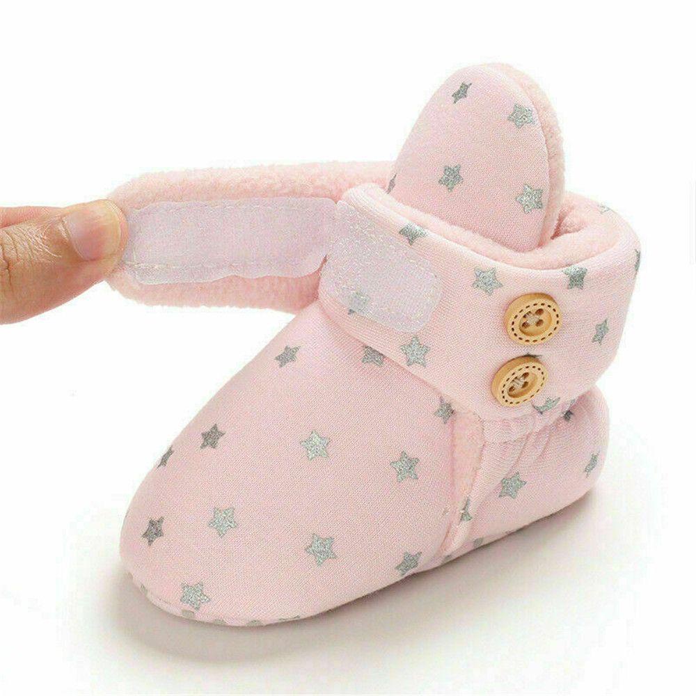 Giày Boot Giữ Ấm Cao Cấp Thời Trang Dành Cho Bé Từ 0-18 Tháng