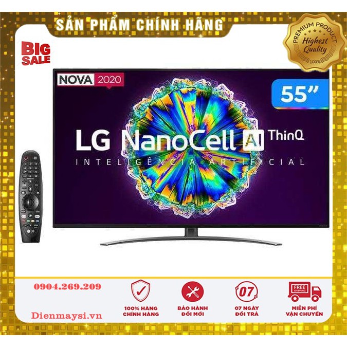 Smart Tivi NanoCell LG 4K 49 inch 49NANO81TNA (Miễn phí giao tại HCM-ngoài tỉnh liên hệ shop)