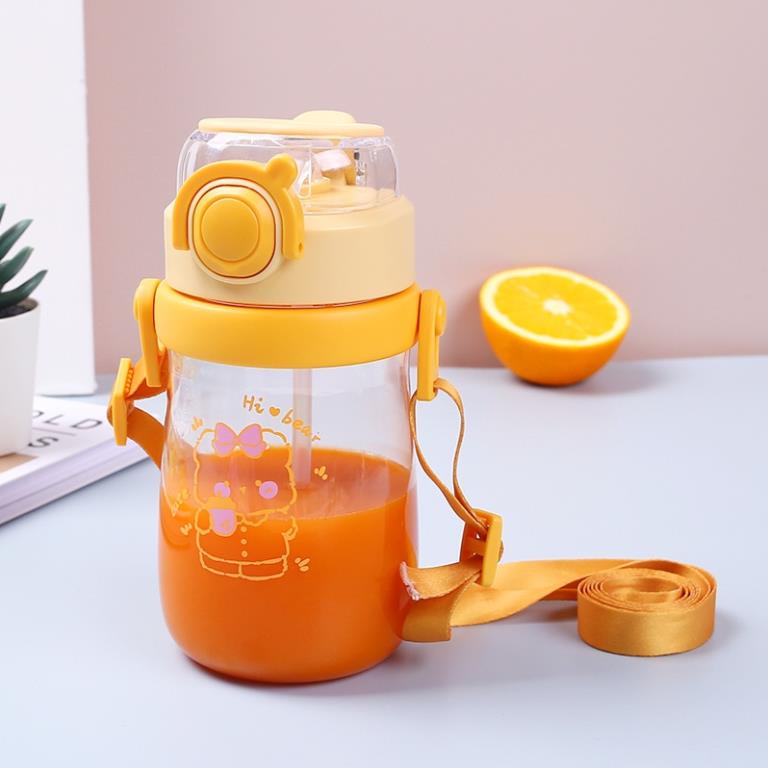 Bình Đựng Nước Nhựa Đẹp Cute Dễ Thương 400ml