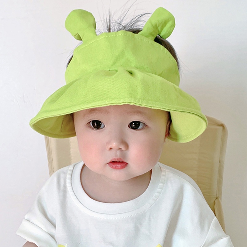 Nón Tai Bèo Chống Nắng Vành Rộng Thời Trang Mùa Hè Cho Bé 1-3 Tuổi