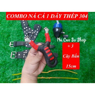 Ná Cao Su Săn Cá Thép 304 Dây Tròn 1 Sợi