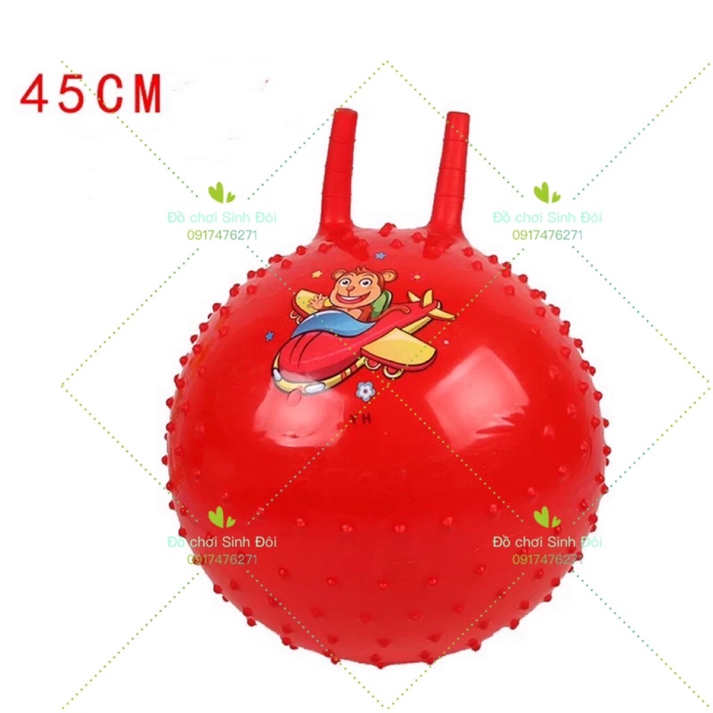 banh gai lớn 45cm có tai - màu ngẫu nhiên - chưa bom ( tặng kim bom )