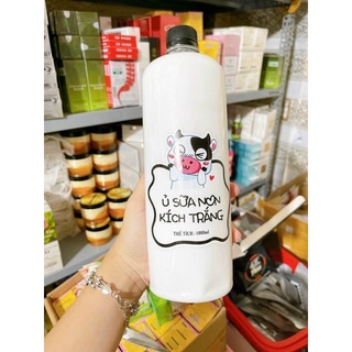 Ủ sữa non kích trắng 1000ml handmade