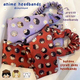Băng đô họa tiết anime xinh xắn dành cho nữ