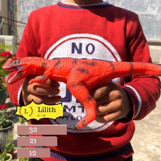 Mô hình đồ chơi khủng long cao su - đồ chơi cho bé - Có âm thanh.