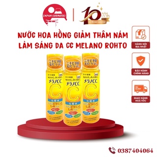 Nước hoa hồng CC Melano Rohto Nhật Bản 170ml