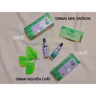 Dr mai, Combo giảm mụn thâm [ 1 Dr Mai Nguyên Chất + 2 Dr Mai mix saffron] mỗi lọ 5ml.
