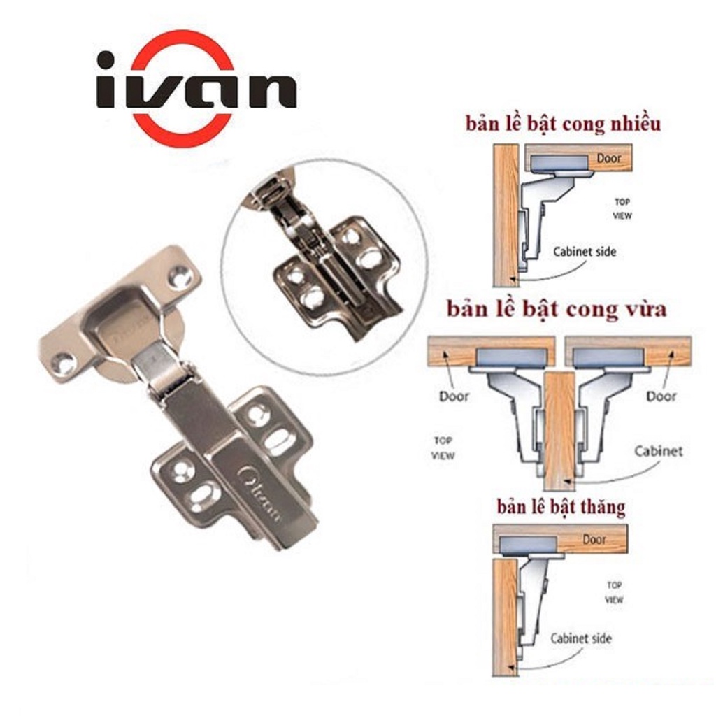 Bản lề bật hơi, giảm chấn IVAN