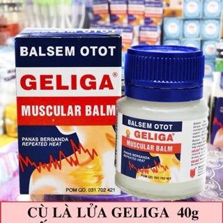 DẦU CÙ LÀ LỮA GELIGA 40GRAM HÀNG CHÍNH HÃNG