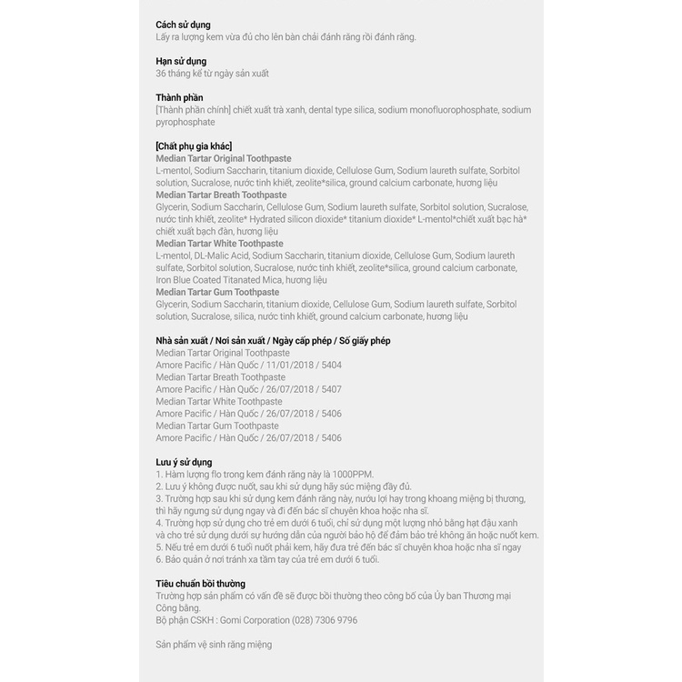 Kem Đánh Răng Median 93% Hàn Quốc Dental IQ  - Vibesvietnam