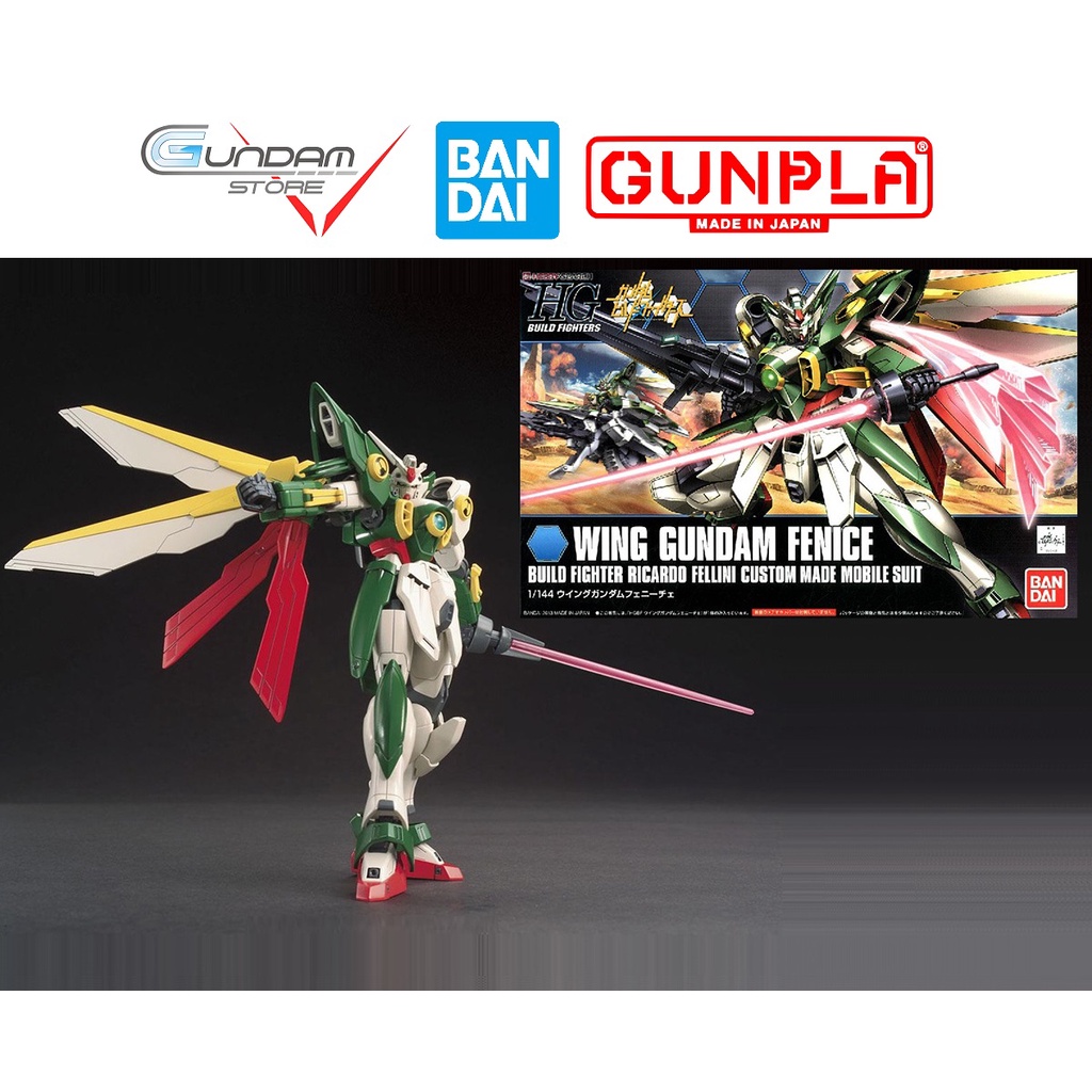 Mô Hình Gundam HG WING FENICE Bandai 1/144 HGBF Build Fighters Đồ Chơi Lắp Ráp Anime Nhật