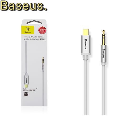 Cáp chuyển đổi type C sang jack 3.5 Baseus Cable Yiven Type-C male To 3.5 male Audio Cable M01