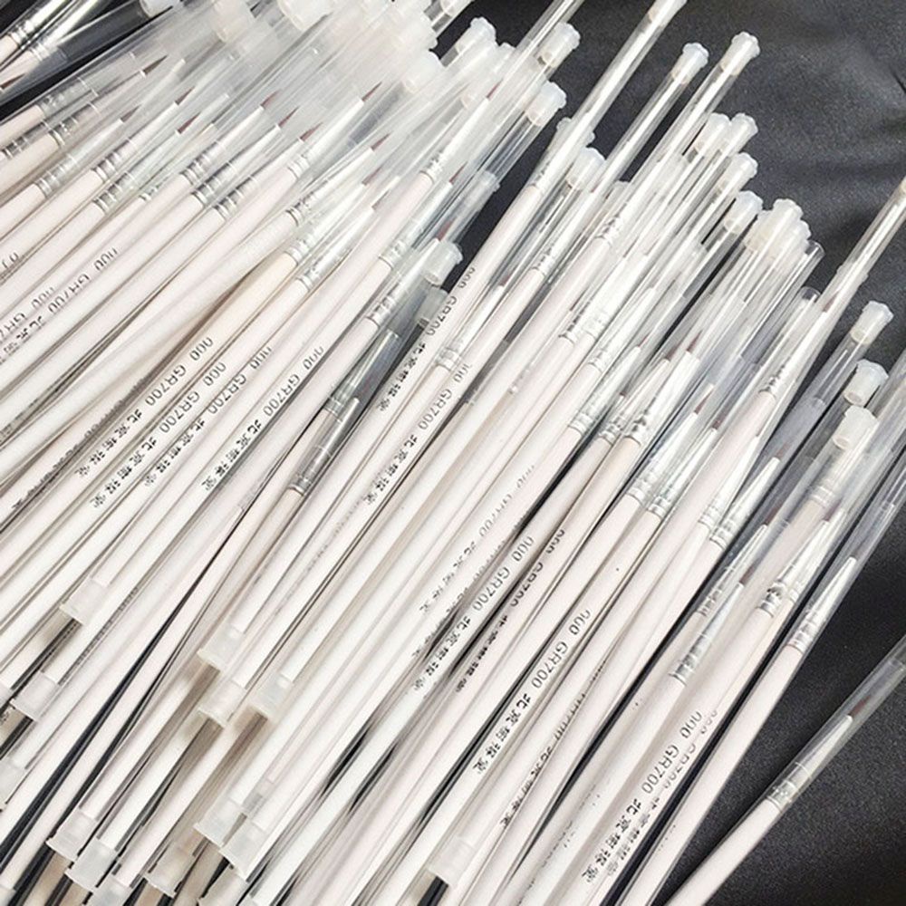 CONOPERY Bộ 10 cọ vẽ tranh màu nước đi nét nghệ thuật bằng gỗ lông cọ sợi nylon mảnh làm bằng tay