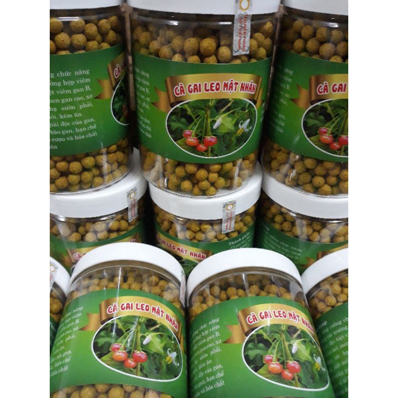 Viên cà gai leo mật nhân bổ gan hộp 500g