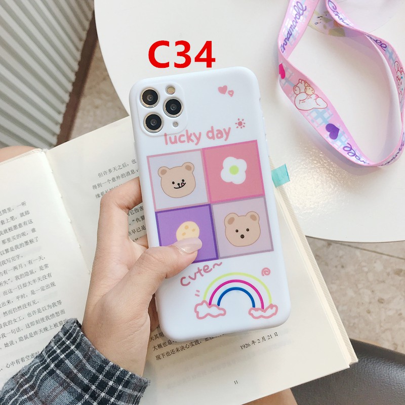 Ốp Lưng Điện Thoại Mềm In Hình Dễ Thương Cho Iphone 11 Pro Max X Xs Max Xr Iphone 7 8 Plus 6s Plus Se 2020 | BigBuy360 - bigbuy360.vn