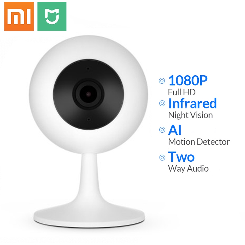 XIAOMI Xiaobai Smart IP Webcam Camera Popular Version 1080P Two-way Intercom HD WiFi Camera