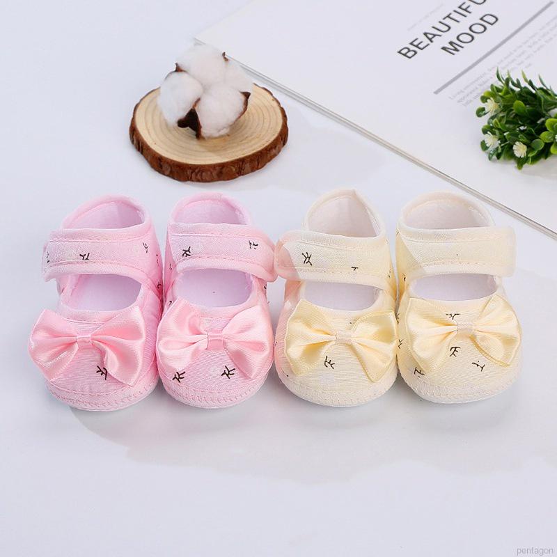 Giày vải tập đi đế mềm chống trượt thoáng khí dành cho bé gái