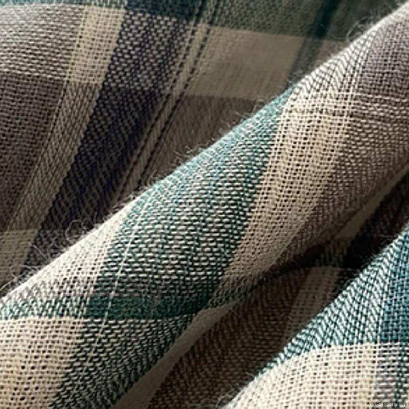 Women Plaid Print Lapel Shirt Loose Single-breasted Long Sleeve Blouse | BigBuy360 - bigbuy360.vn