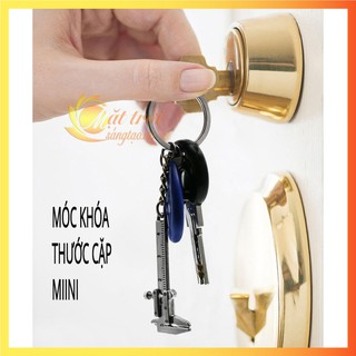 Móc khóa thước cặp mini