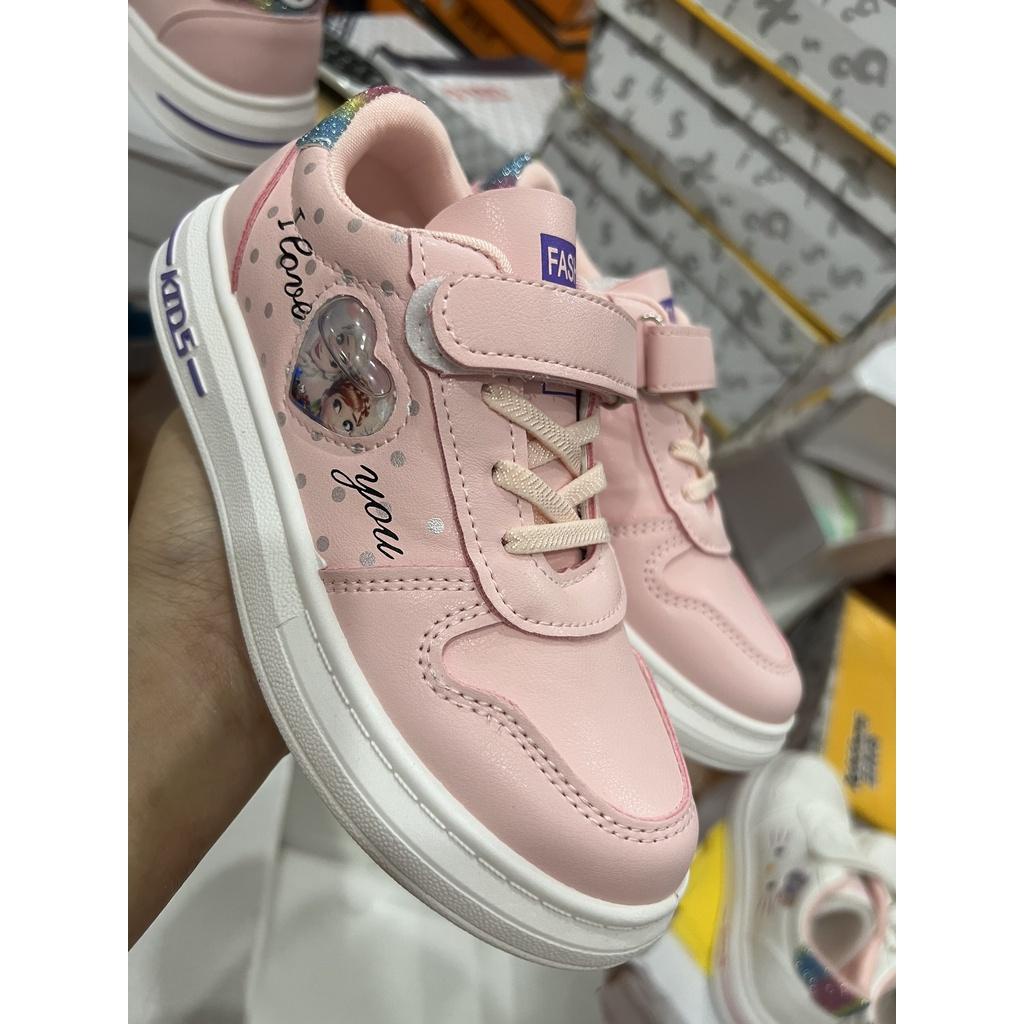 D02 Giày thể thao nữ , bé gái, i love you dễ thương size 32-36