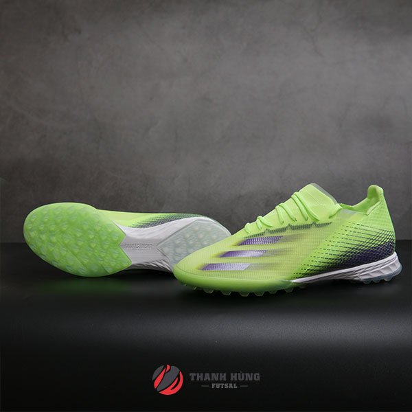 GIÀY ĐÁ BÓNG CHÍNH HÃNG ADIDAS X GHOSTED.1 TF – EG8175 – XANH LÁ MẠ