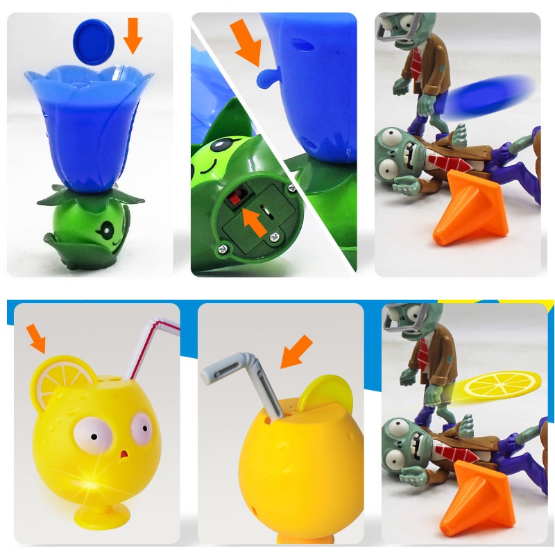 Bộ Đồ Chơi Plants vs Zombie Phát Nhạc Và Đèn Vui Nhộn Cho Bé