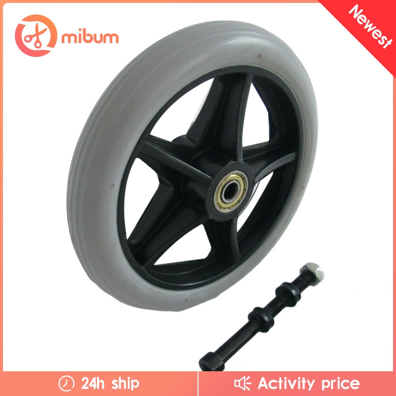 Bánh xe trước 6 inch chống mài mòn thay thế dành cho xe lăn