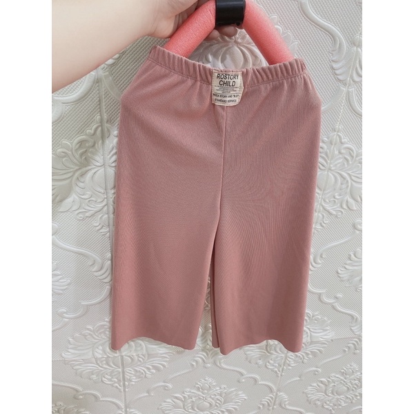 Quần dài ống rộng thời trang cho bé gái12-20kg