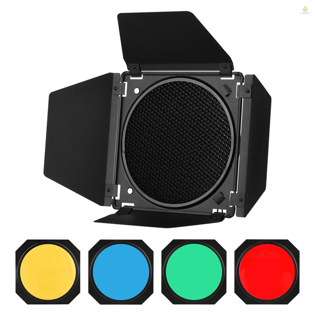 Tấm Lọc Gel Tổ Ong 4 Màu Thay Thế Tiêu Chuẩn GODOX BD-04 Cho Đèn GODOX SL60W SL150II SK400II