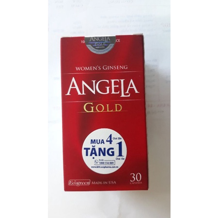 Angela gold hộp 60 viên.