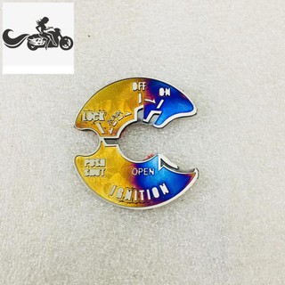 Miếng Dán Ổ Khoá Titan Cho Exciter 150