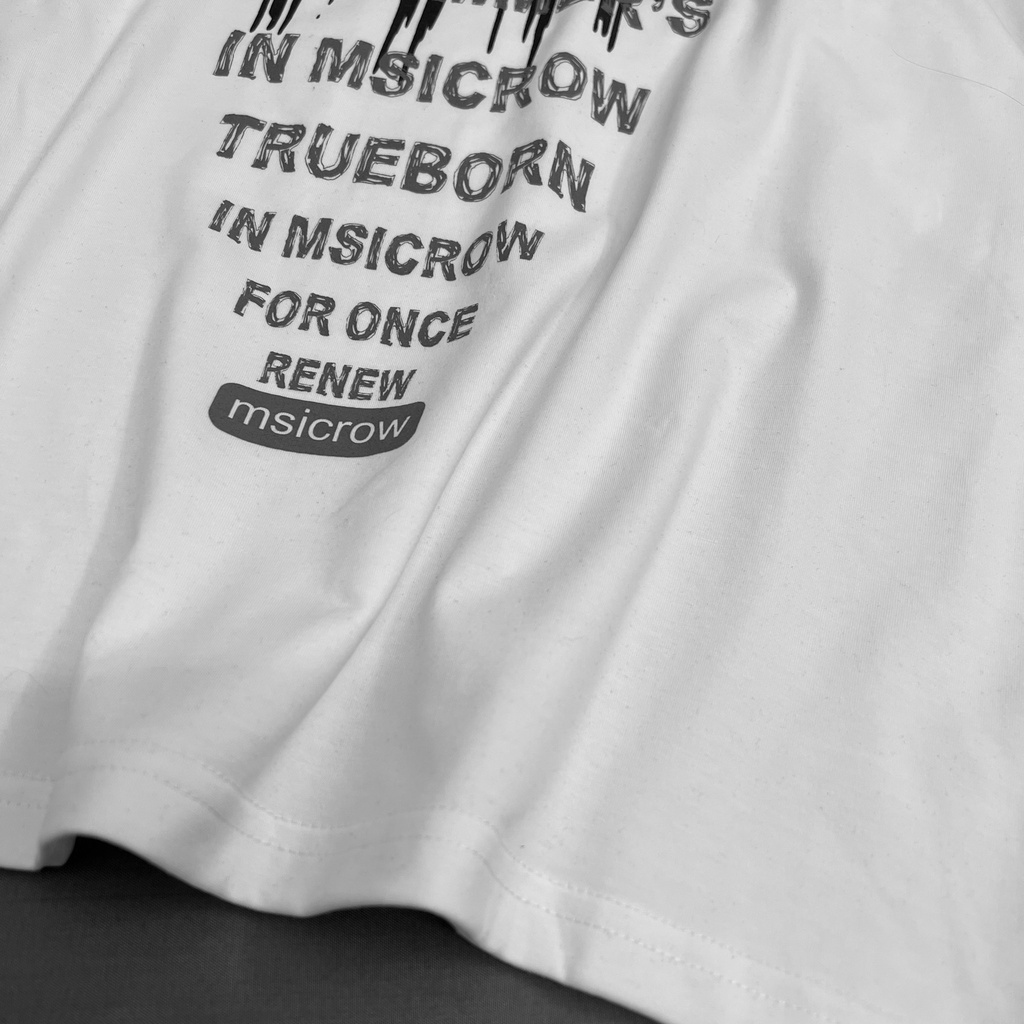 Áo thun tay lỡ MEANSTORE phông cotton Unisex nam nữ tee oversize form rộng pull Ulzzang vải mát - Hearware