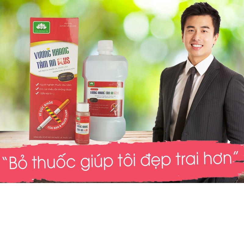 NƯỚC SÚC MIỆNG CAI THUỐC LÁ TÂM AN k t