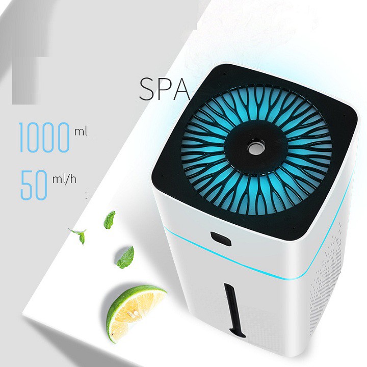 Máy phun sương tạo ẩm không khí phòng điều hoà 1000ml Water Humidifer - máy tạo ẩm không khí đặt ô tô