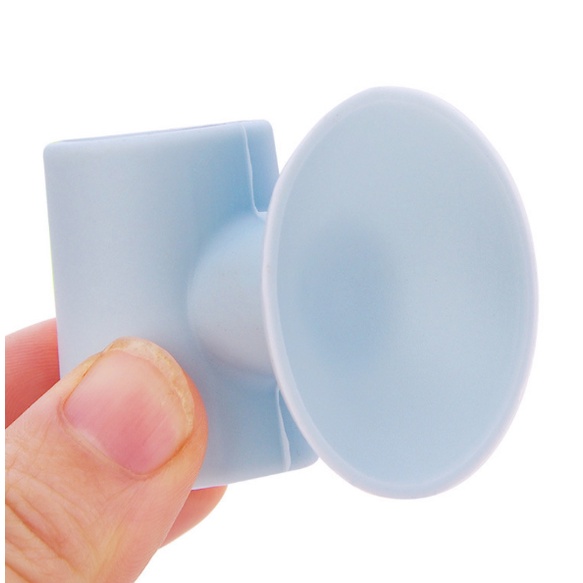 Đệm silicon chặn cửa hút chân không gắn tay nắm cửa chống va đập, chống ồn tiện dụng