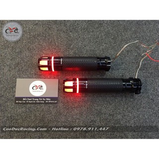Sỉ Bao tay gù led xoay Rizoma có đèn - gắn mọi loại xe - caoducracing