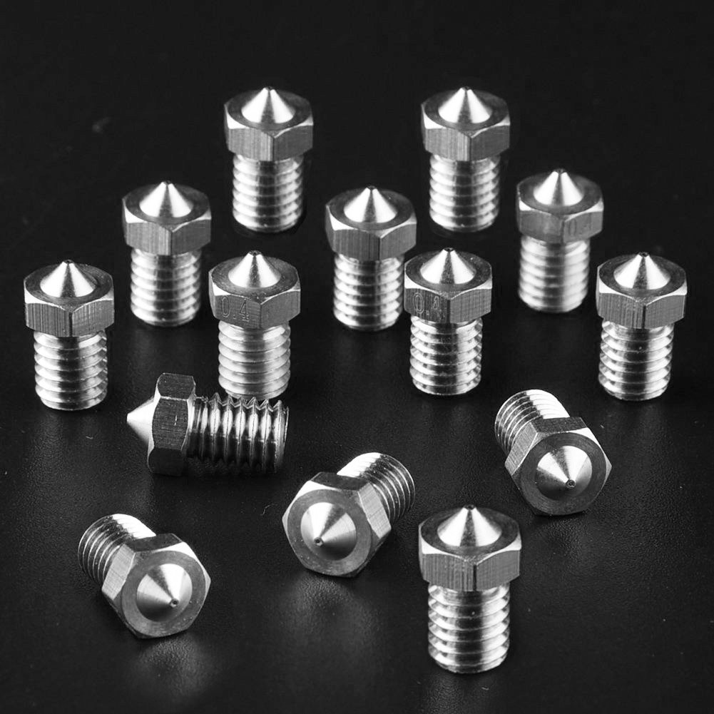 Bộ 13 Đầu Phun Cho Máy In 3d 0.2 Mm, 0.4 Mm, 0.6 Mm, 0.8 Mm, 1.0 mm | BigBuy360 - bigbuy360.vn