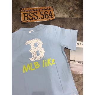 [Ảnh Thật Kèm Video] Áo Thun B Like Xanh Baby