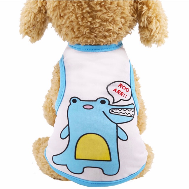 Áo thun 3 lỗ cho chó mèo