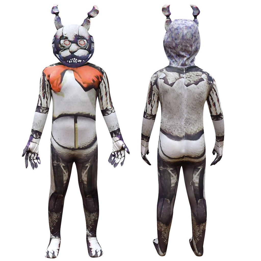 Bộ Áo Liền Quần Hóa Trang Gấu Nâu Trong Five Nights at Freddy 'S Cho Trẻ Em Kèm Găng Tay Và Mặt Nạ Choose from Freddy, Foxy, Bonnie hay Chica!