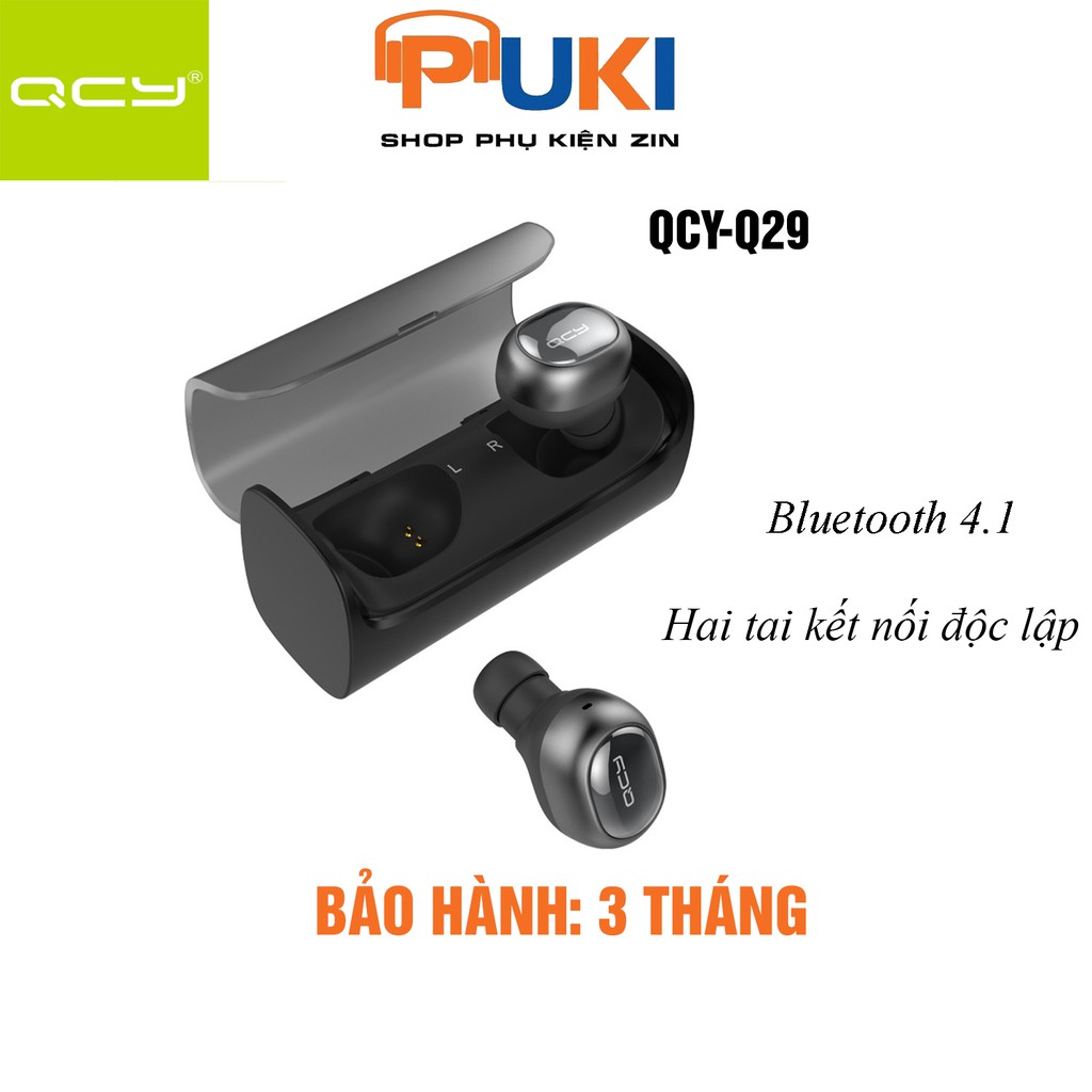 Tai nghe Bluetooth QCY-Q29 - Tai nghe không dây kết nối độc lập - Chính hãng