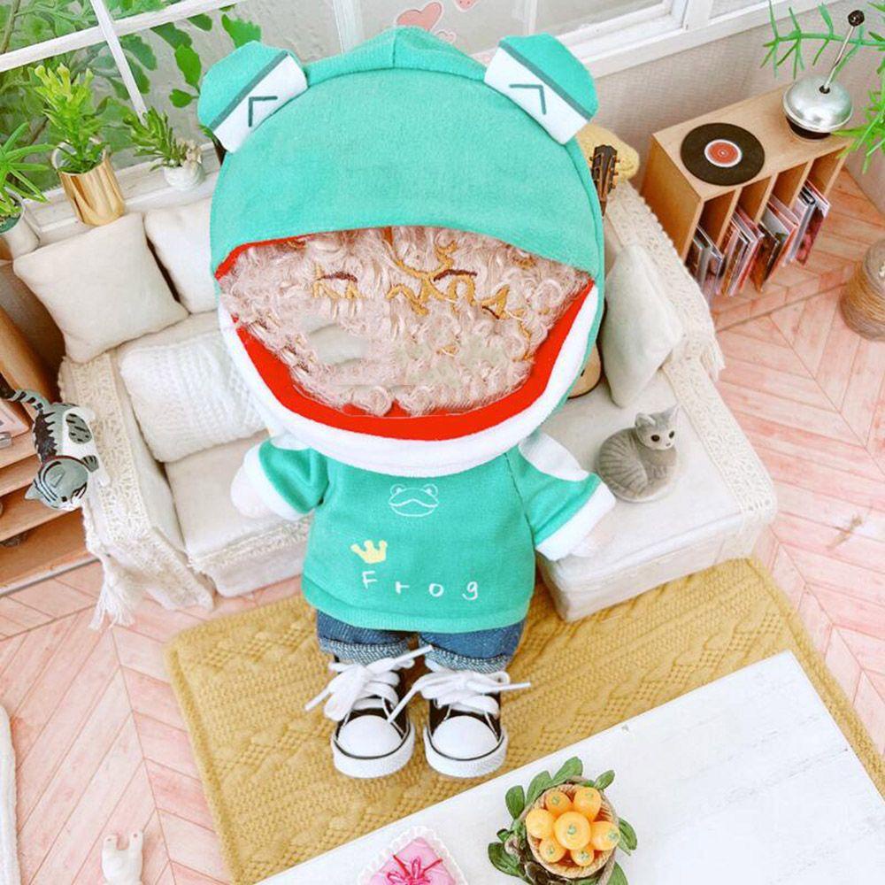 Luol Áo Sweater Liền Thân Hình Khủng Long Thay Đổi Cho Búp Bê