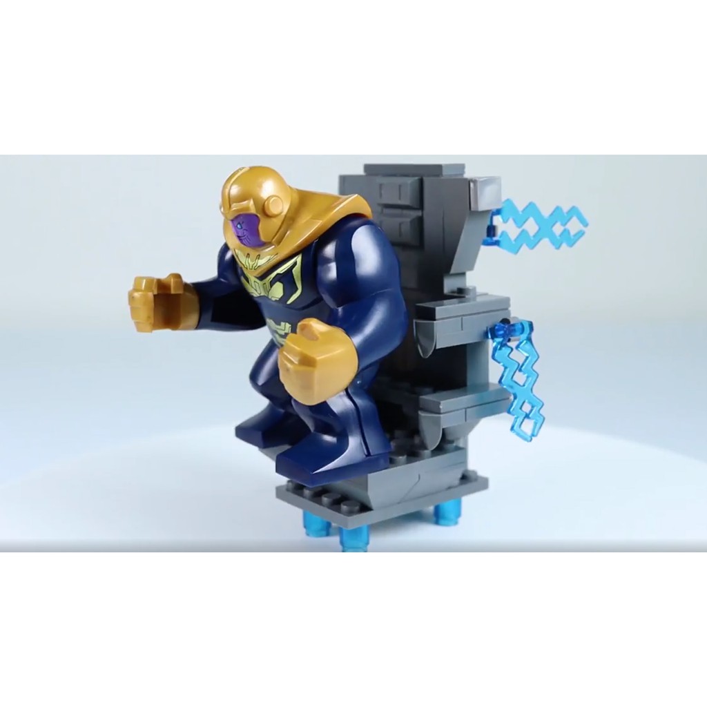 Thanh lý 1 Hộp Thanos vs Iron Man Avengers Infinity War Non Lego Như Mới