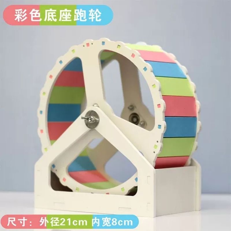 Vòng chạy (Wheel) Zoog 21cm đế đôi - Đồ chơi cho hamster