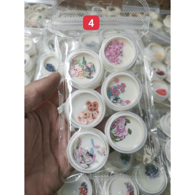 Sét bướm ẩn 3D trang trí móng