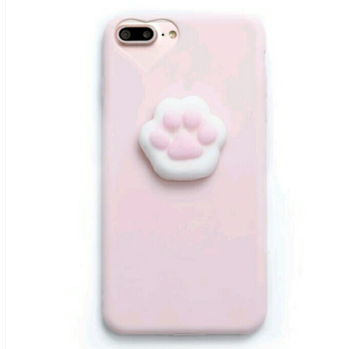 ỐP LƯNG IPHONE THÚ MOCHI (Chân Mèo)