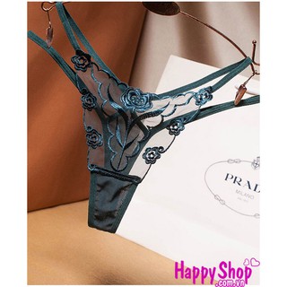 Quần lót lọt khe nữ 2 dây trong suốt, quần chip sexy DL522