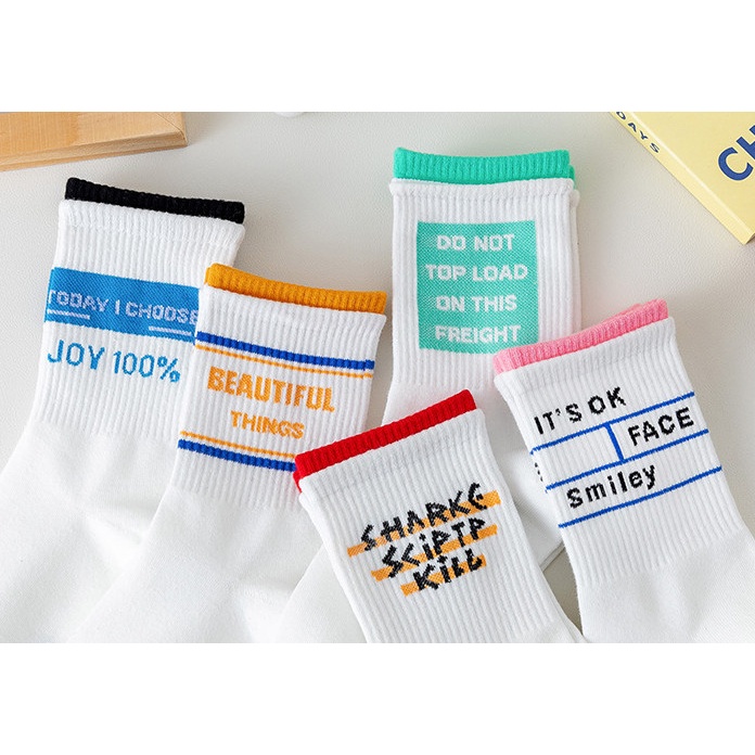 Vớ Tất thể thao cao cổ Unisex 2 tầng phong cách thể thao, trẻ trung, năng động.