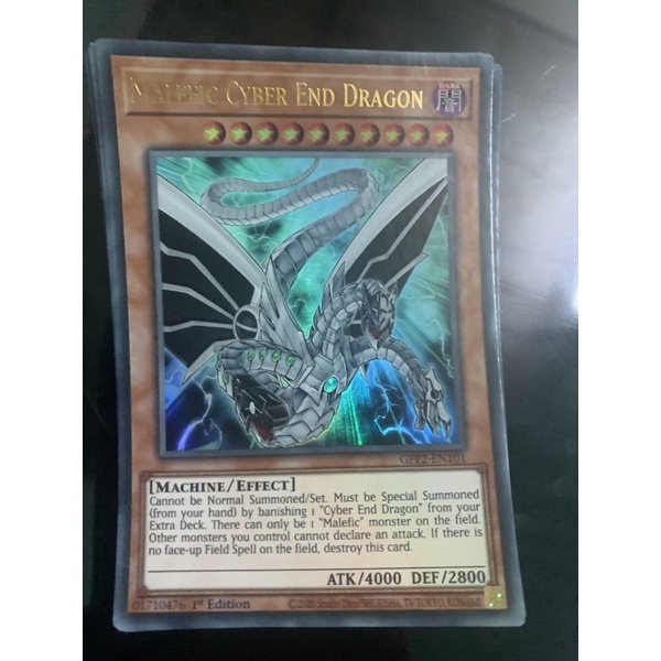 bài yugioh: malefic cyber end dragon